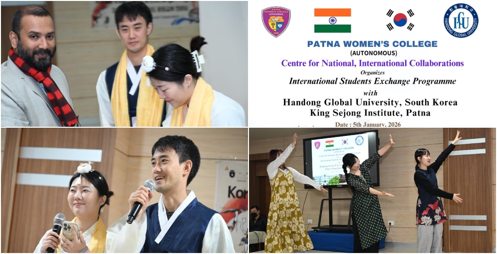 Patna Women’s College Builds Global Bridge with South Korean Student Exchange