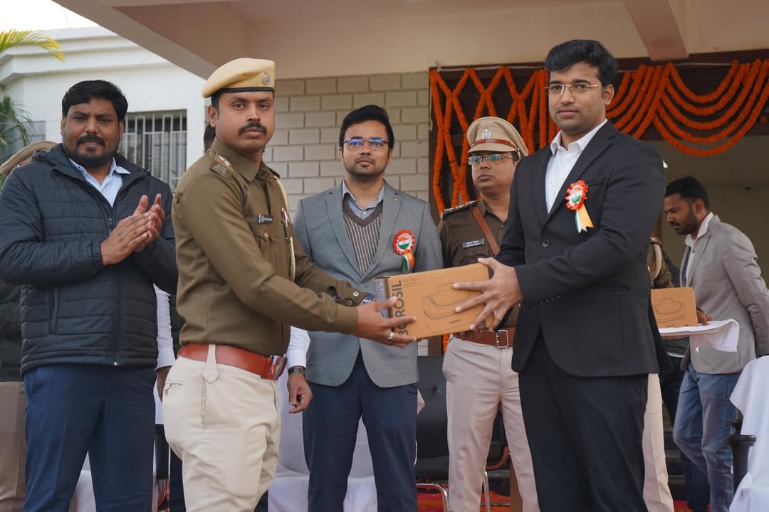 Republic Day Celebrated at Rajgir Zoo Safari with Parade, Staff Honours and Plantation Drive