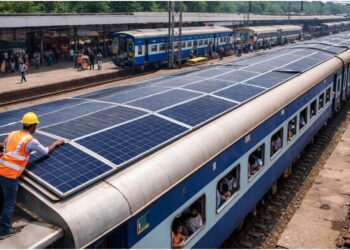 Bihar’s Trains Go Green: Solar Panels to Power Fans and AC in Major Rail First