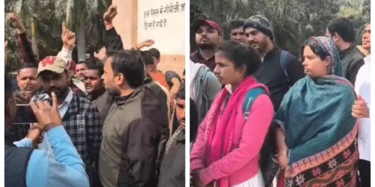 TRE-4 Aspirants Protest In Patna, Demand Release Of Long-Pending Vacancies