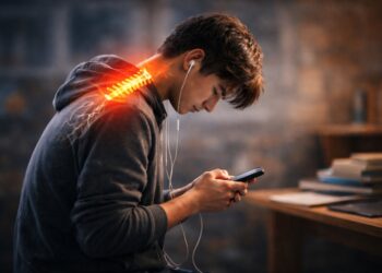 ‘Text neck’ on the rise as excessive smartphone use triggers spinal strain among young people