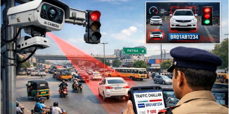 AI Cameras to Monitor Bihar’s Busiest Roads, Traffic Rule Violations to Bring Challans Home