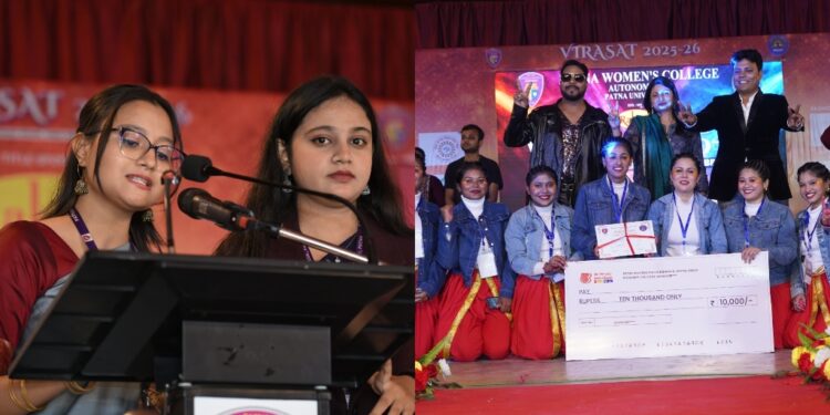 Patna Women’s College Techno-Cultural Festival VIRASAT 2026 Shines on Day Two
