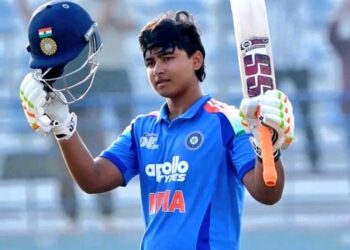 Vaibhav Suryavanshi Smashes 175 Off 80 Balls, Breaks Record for Most Sixes with 218.75 Strike Rate at Under-19 World Cup Final