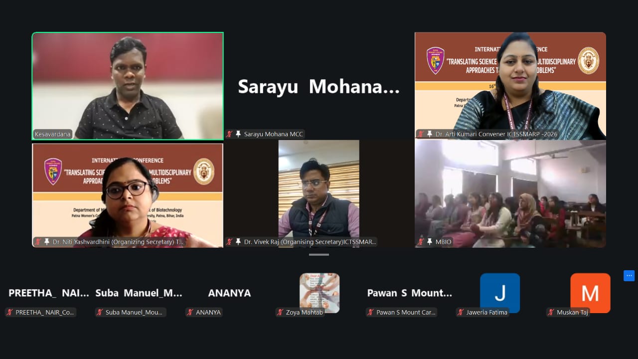 Patna Women’s College Hosts Online International Conference on Multidisciplinary Science