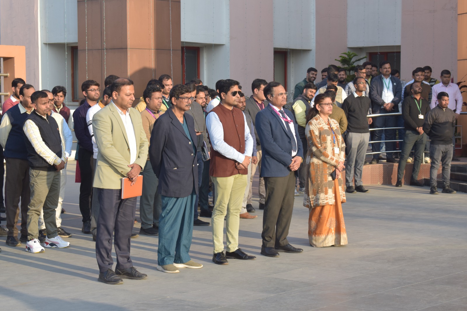 SSB Brass Band Marks 150 Years of India’s National Song with Performance at AIIMS Patna