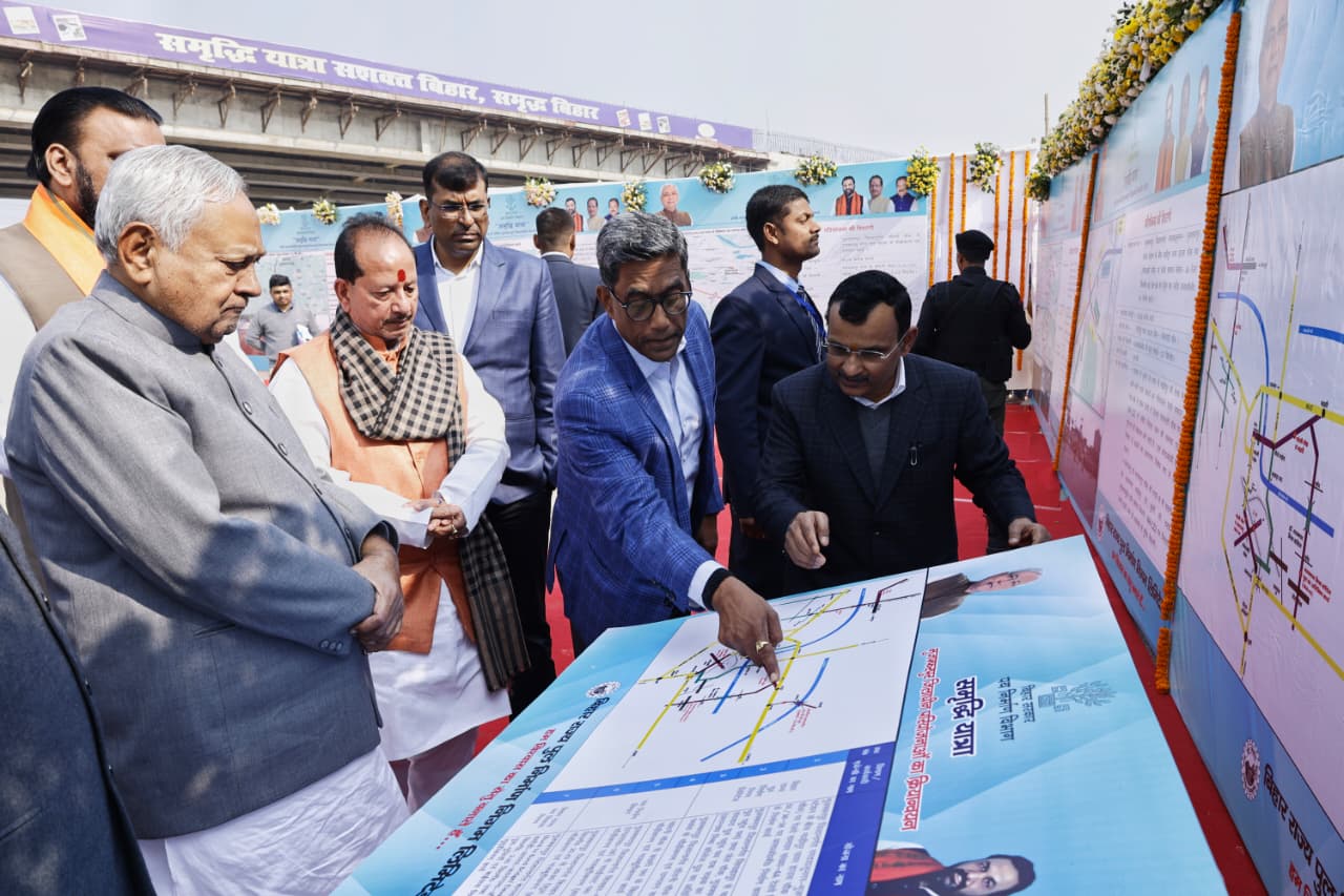 Bihar CM Nitish Kumar Launches Rs 853bn Development Projects in Muzaffarpur During Samriddhi Yatra