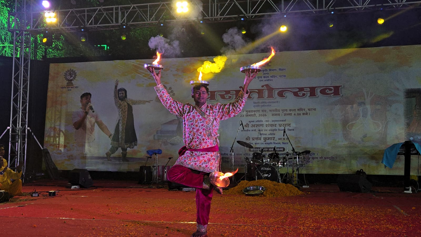 Vasantotsav Celebrates Joy and Creative Energy as Music, Dance and Culture Enliven Patna’s Open-Air Stage
