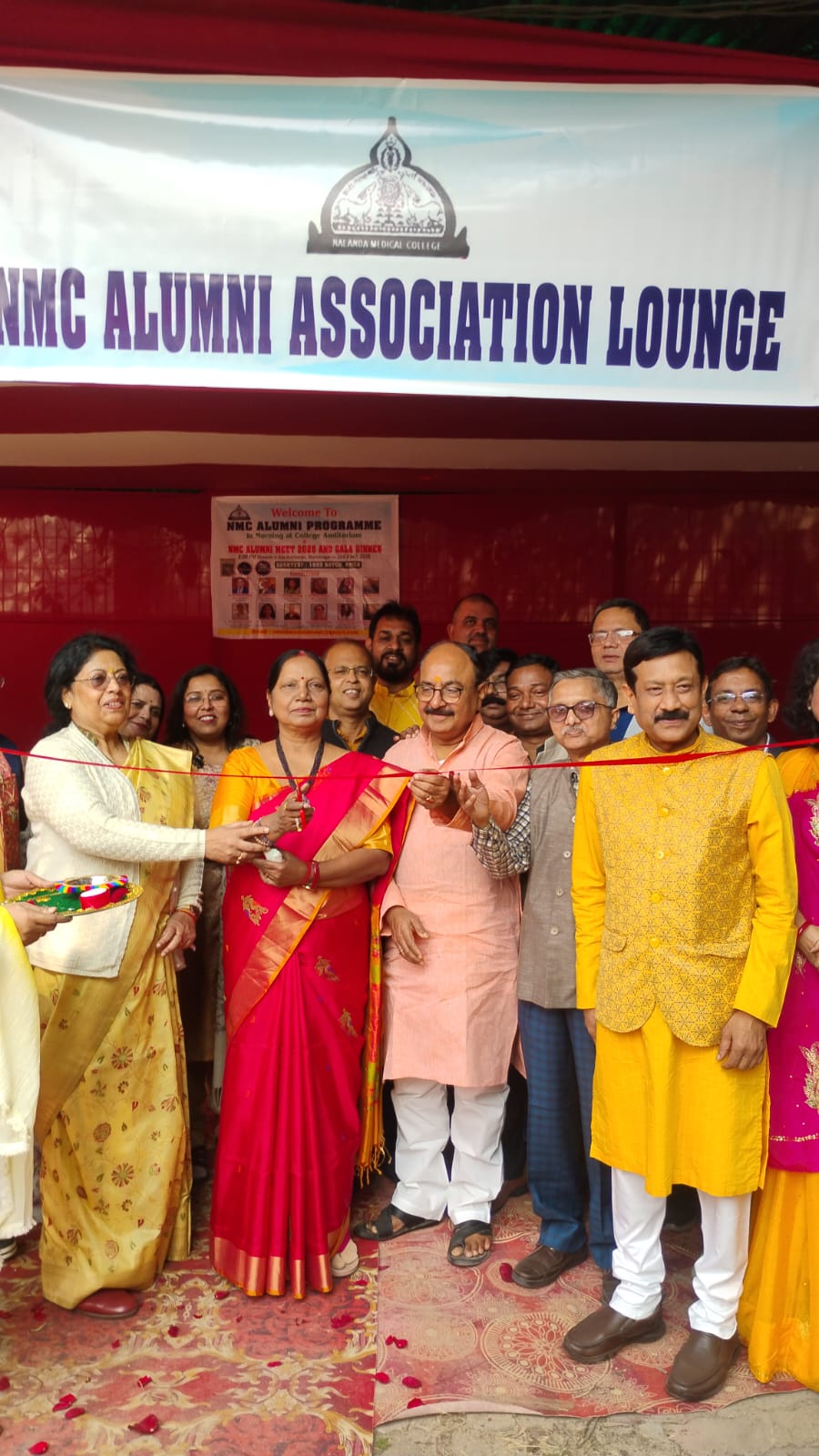 Nalanda Medical College Marks Saraswati Puja with Alumni Lounge Inauguration Ahead of Grand Alumni Meet