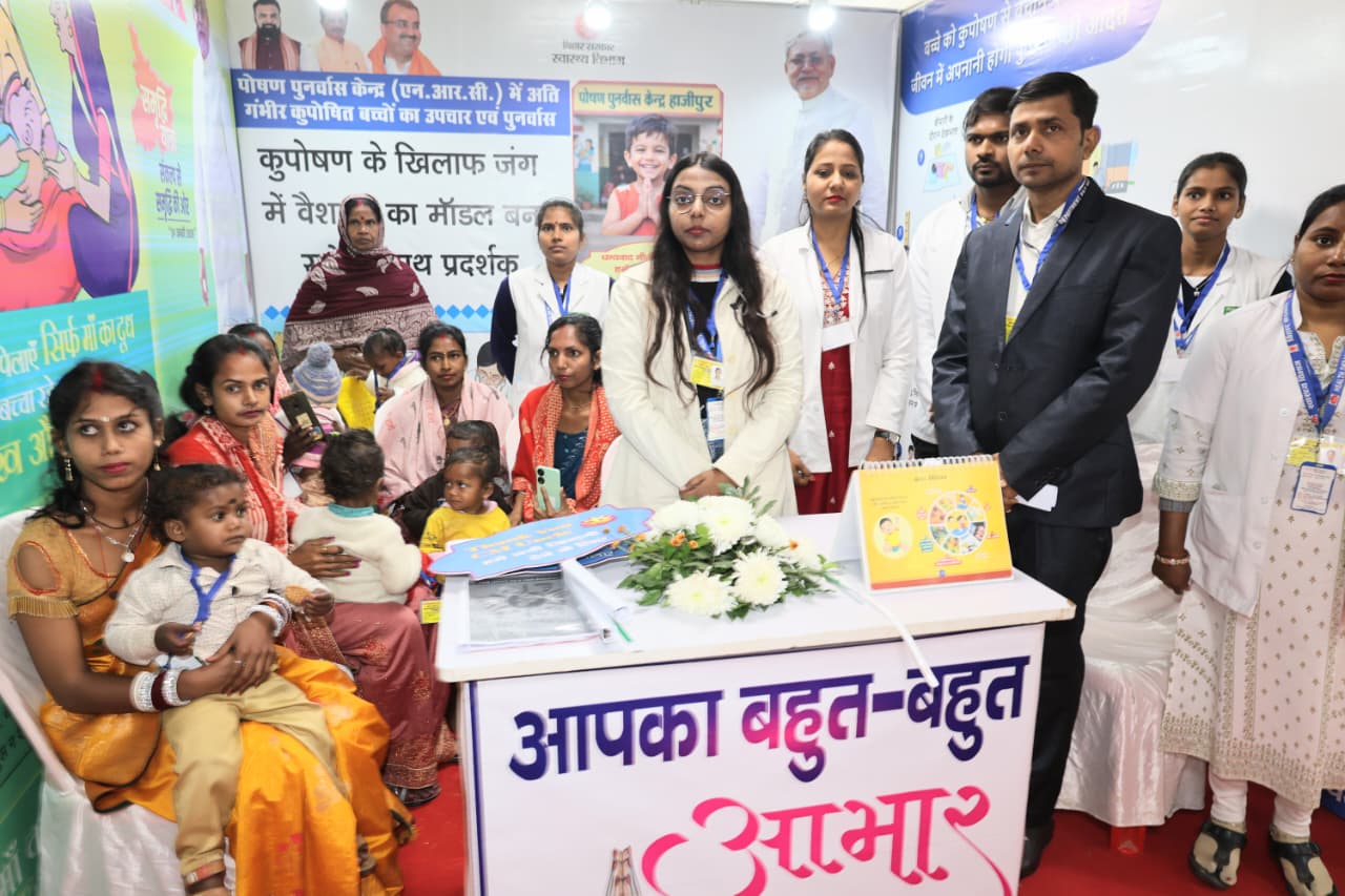 CM Nitish Kumar Inspects Development Works in Vaishali, Interacts with Jeevika Women and Reviews Projects Under Samriddhi Yatra