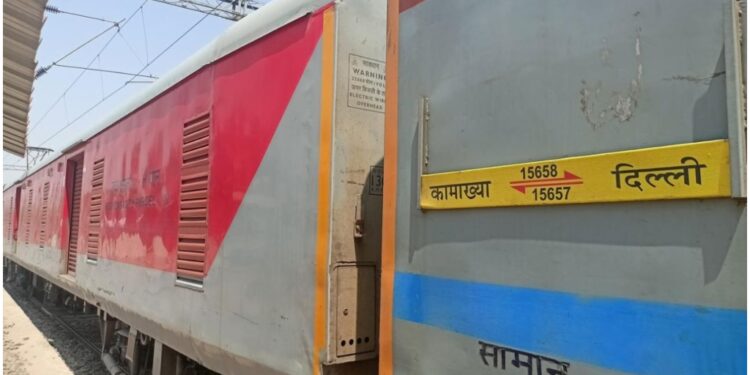 Bihar Train Hits Buffalo, Passengers Stranded as Chaos Hits Tal Junction
