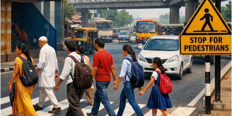Bihar Transport Department Plans New Traffic Rules to Protect Pedestrians