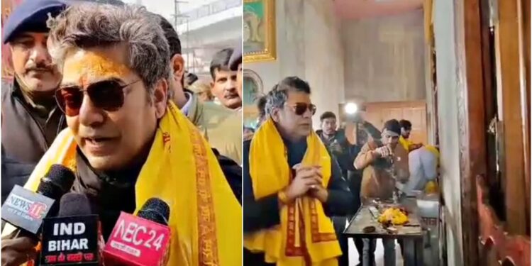 Ashutosh Rana Begins Film Promotions in Patna with Prayer and Pride
