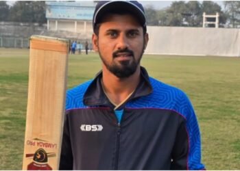 Sakibul Gani’s Big Hundred Gives Bihar a Flying Start in Ranji Trophy Final
