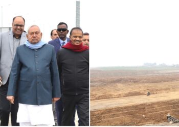 CM Nitish Kumar Reviews JP Ganga Path Makeover, Promises Greener and Safer Riverfront for Patna