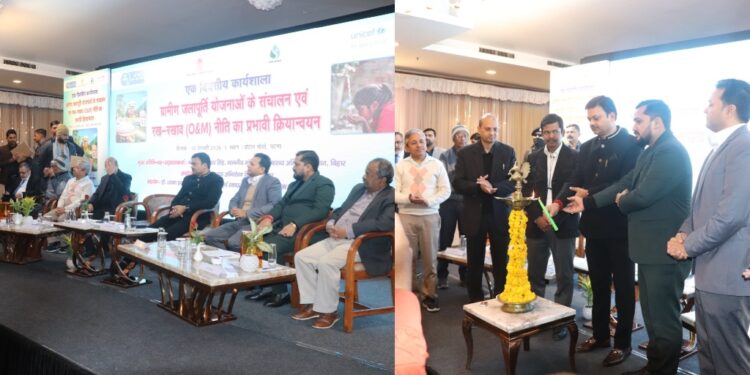 UNICEF Joins Bihar Government in Reviewing Rural Water Scheme to Improve Village Tap Water Supply