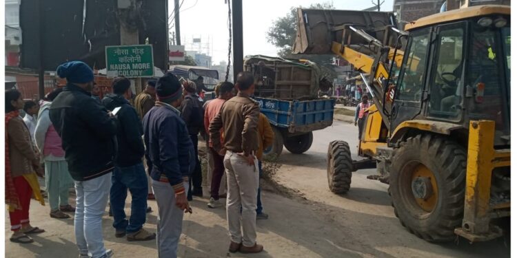 Patna Administration Begins Crackdown on Roadside Encroachment In January-Long Campaign