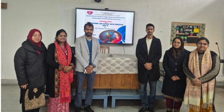 From Classrooms to Code: Patna Women’s College Hosts Dialogue on Robotics And AI