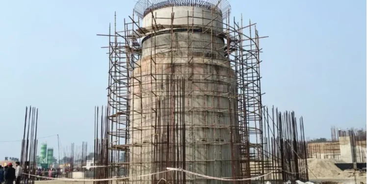 Earthquake-Resistant Base Completed For World’s Largest Shivalinga in Kalyanpur