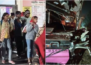 Bihar School Bus Carrying Teachers and Students Crashes at Midnight, 2 Teachers Dead, 11 Students Injured