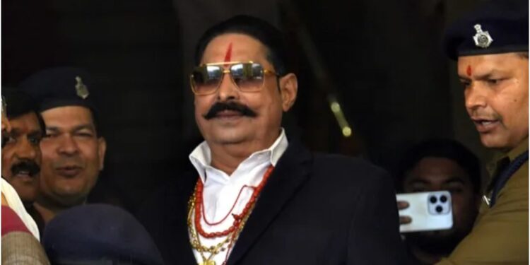 Anant Singh Takes Oath Without Reading, Touches CM Nitish Kumar’s Feet; Arrives at Assembly by Ambulance from Jail