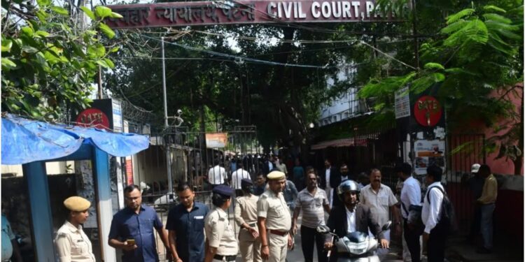 Patna Civil Court Receives Bomb Threat Email, Security Tightened