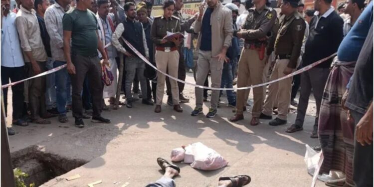Elderly Man’s Throat Slit in Broad Daylight in Patna City, Attack Captured on CCTV