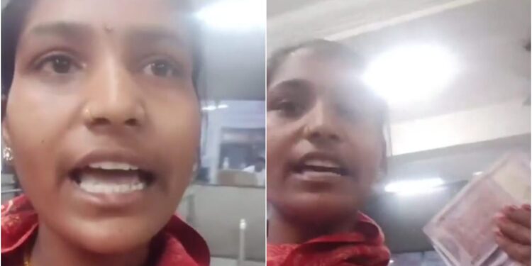 Alleged Scam Video at Anand Vihar Terminal Railway Station Shows Bihar Woman Accusing Clerk of Shortchanging, Sparks Online Outrage