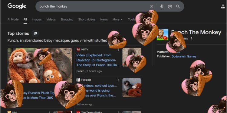Google’s ‘Punch the Monkey’ Easter Egg Goes Viral Amid Global Fascination with Japanese Baby Macaque