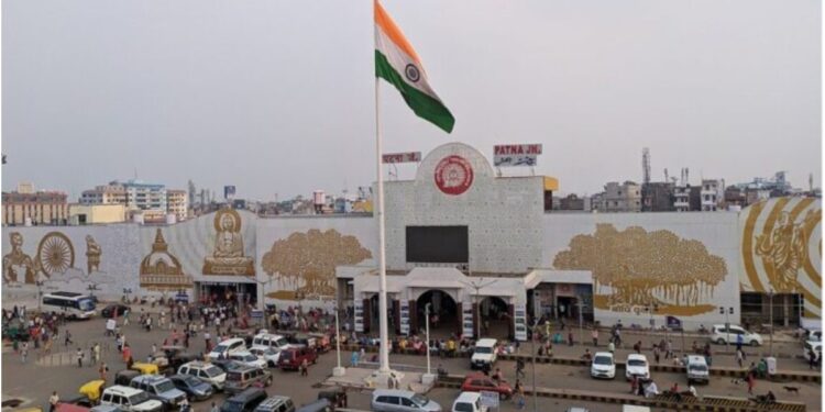 Patna Junction Set for Major Revamp with 170,000 Sq Ft Forecourt and Parking for 6,000 Vehicles