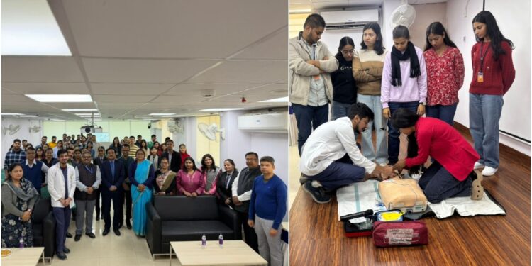 AIIMS Patna Teaches Life-Saving Skills to Amity University Students