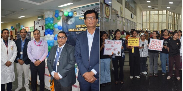 AIIMS Patna Leads Awareness Drive on Facial Injuries and Oral Cancer