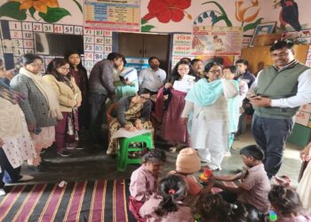 On The Ground In Sitamarhi, Bihar Social Welfare Secretary Reviews Anganwadis And Pension Delivery