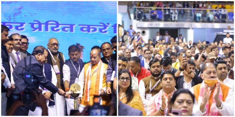 Bihar Development Summit in Delhi draws thousands to push ‘Viksit Bihar 2047’ vision
