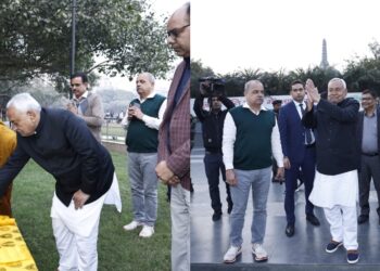 Nitish Kumar Visits Buddha Smriti Park