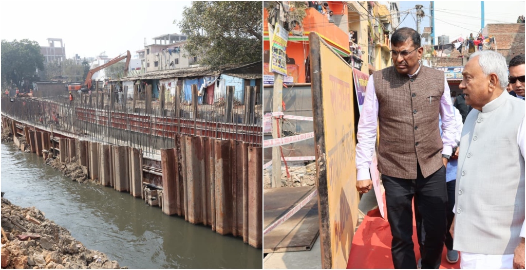 CM Nitish Kumar Leads Patna’s Drainage Revolution, New Roads Promise Flood-Free City