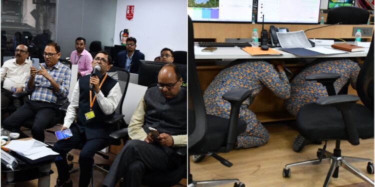NDMA Along With Bihar Disaster Management Department Strengthens Disaster Preparedness with State-Level Earthquake Drill