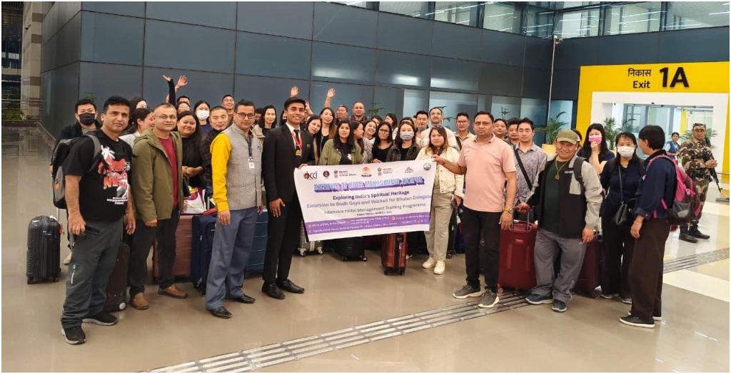 Bhutanese Hospitality Professionals Begin Special Training at IHM Hajipur