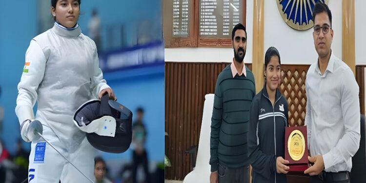 Keshar Raj has been selected to represent India at the Cadet Asian Fencing Championship 2026