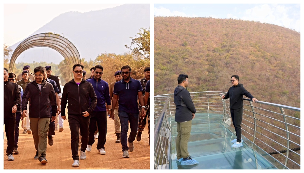 Union Minister Kiren Rijiju Visits Rajgir Safari Complex, Praises Conservation Efforts