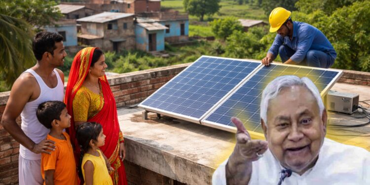Bihar Government Offers Free Solar Panels to Poor Households to Cut Electricity Bills