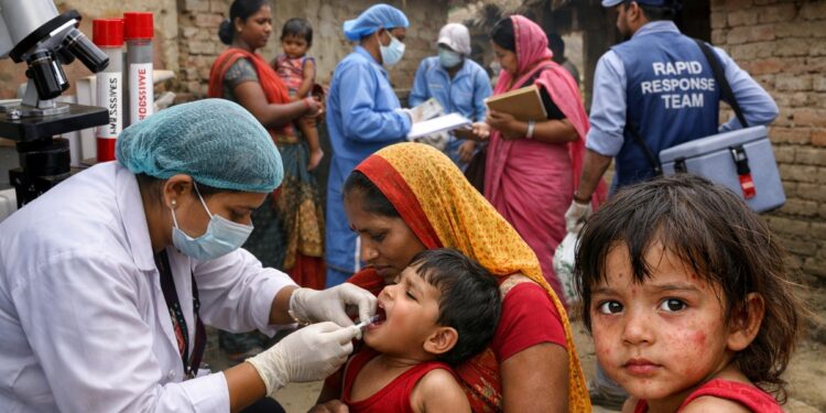 Measles cases confirmed in Barh prompt targeted child vaccination drive and emergency surveillance