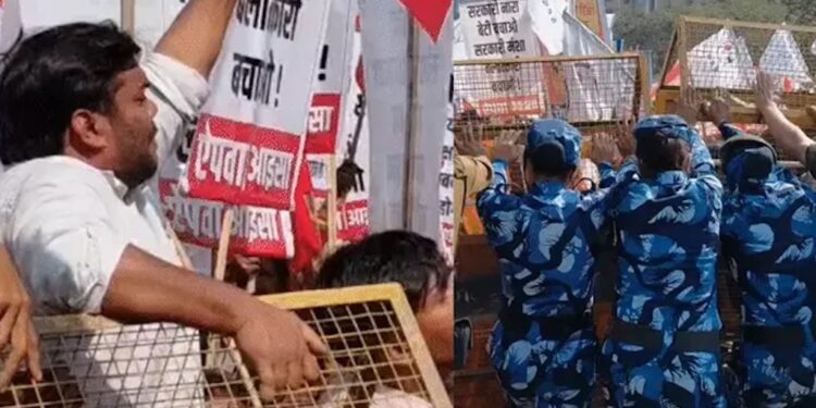 NEET Student’s Death Sparks Women-Led Protest And Clashes With Police In Patna, March Towards Assembly