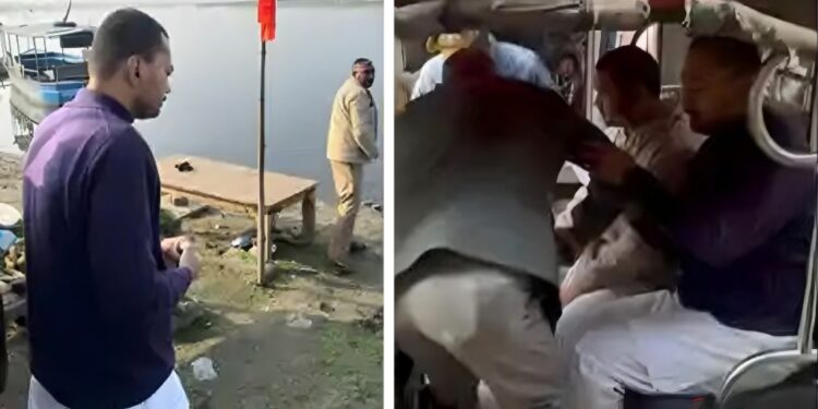 No Security, No Convoy; Nitish Kumar’s Son Nishant Kumar Tours Vrindavan by E-Rickshaw