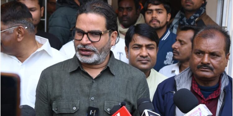 Prashant Kishor Launches ‘Bihar Navnirman Yatra’ in West Champaran, Calls for Grassroots Overhaul of Jan Suraj