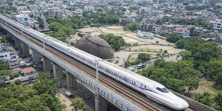 Elevated Bullet Train Corridor Planned Across Patna in Varanasi–Siliguri High-Speed Project