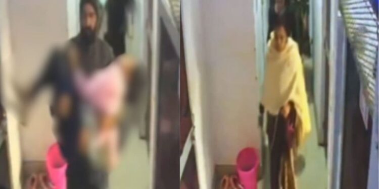 CCTV Captures Young Man Carrying Unconscious NEET Aspirant from Shambhu Girls’ Hostel