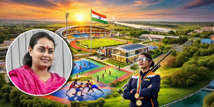 sports village in Goradih block of Bhagalpur district