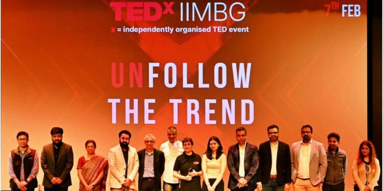 At IIM Bodh Gaya, TEDx Inspires Students to Think Differently and Challenge the Crowd
