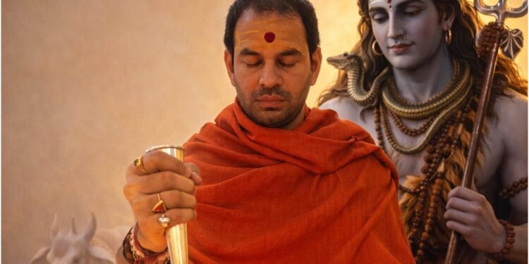 From Politics to Prayer: Tej Pratap Yadav’s Saffron Turn Goes Viral